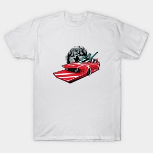 Red Bosuzoku Kaido Racer T-Shirt